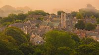 Sonnenaufgang in Corfe Castle, Dorset