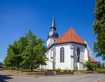 Kerk, Stemwede-Levern, Gemeente Stemwede, Noordrijn-Westfalen, Duitsland, Europa van Torsten Krüger