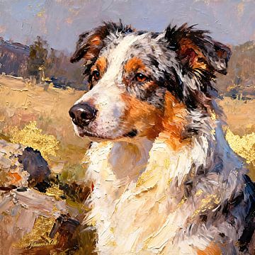 Australian Shepherd dog