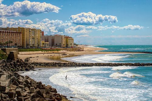 CÁDIZ Atlantischer Ozean und Strand - playa de cádiz II