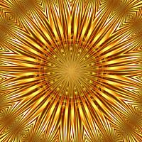 Mandala Golden Light