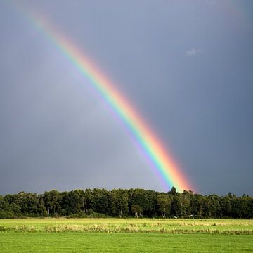 The Magic of the Rainbow: Catch the Enchanting Moment of Sun and Rain by Eriks Photoshop