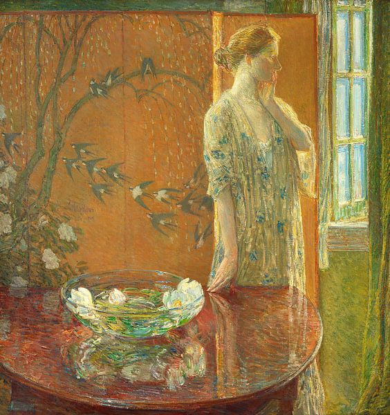 Spring Morning, Childe Hassam by Masterful Masters