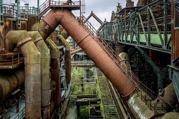 Iron smelter Völklinger Hütte by Truus Nijland