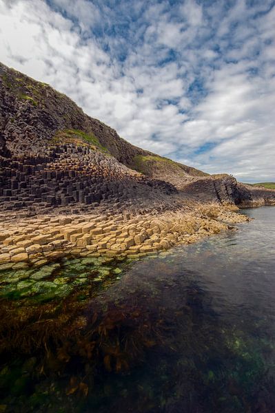 Basalt zuilen 4 - Isle of Staffa - Schotland van Jeroen(JAC) de Jong