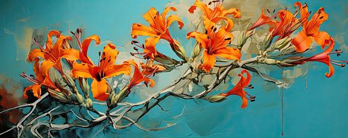 Kangaroo Paw Painting