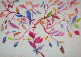 Coloured Tree by Angel Estevez