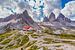 Der Drei Zinnen in den Dolomiten in Italien - 2 von Tux Photography