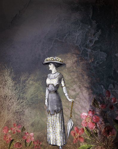 VINTAGE LADY IN HET MAGISCHE WOUDE v3