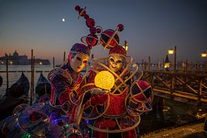 Phantastische Karnevals-Nacht in Venedig