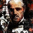 Schilderij Godfather Schilderij Pop Art  Marlon Brando popart van Kunst Company thumbnail