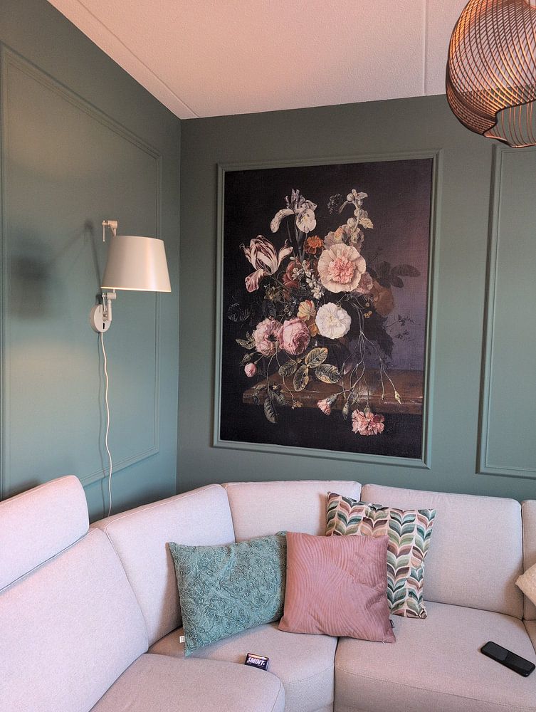 Still Life with Flowers, Jacob van Walscapelle 