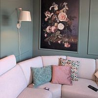 Kundenfoto: Stillleben mit Blumen, Jacob van Walscapelle