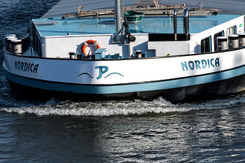 Shipping in the Netherlands Bow of the ship