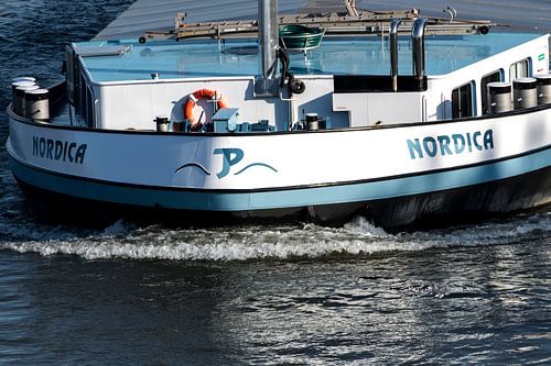 Schifffahrt in den Niederlanden Bug des Schiffes