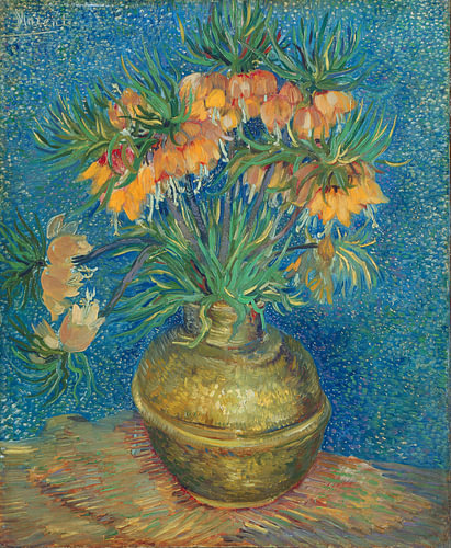 Keizerskroon in een koperen vaas, Vincent van Gogh