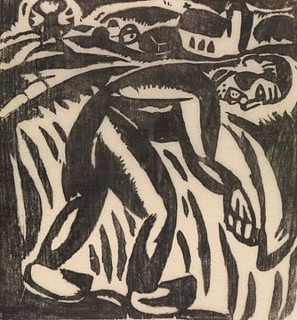 Der Schnitter, Gustave De Smet, 1919 von Atelier Liesjes