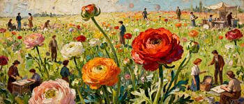 The Buttercup Field – A World in Bloom