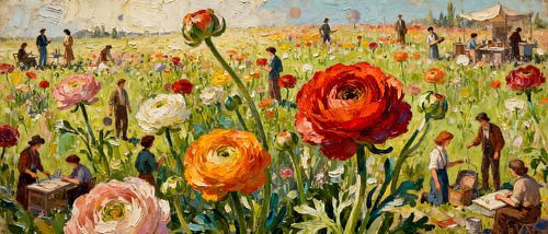 Das Ranunkelfeld – Eine Welt in Blüte