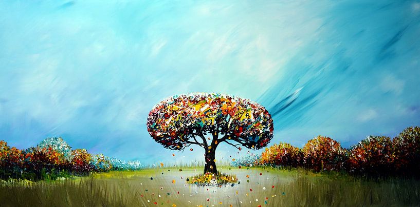 Dream Tree by Gena Theheartofart