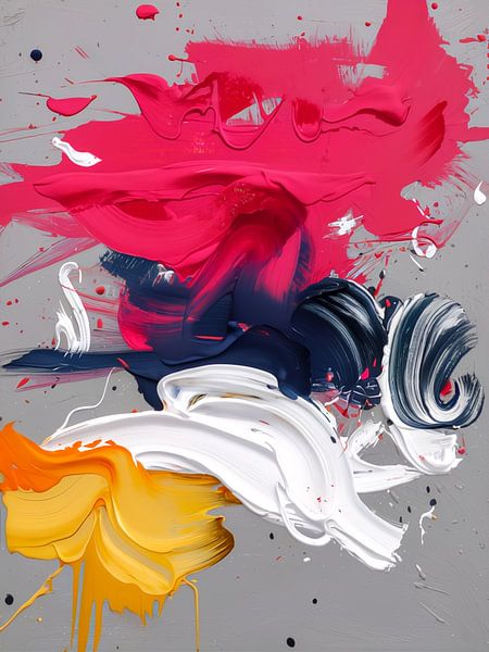 Expressionnisme abstrait - Peinture Impression 06 par Samuel Richter