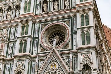 Gevel van de Duomo in Florence van Christian Tobler