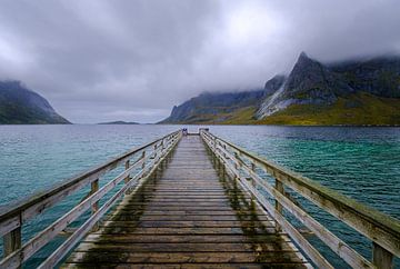 Vindstad, Lofoton, Norwegen von Francis Langenbick