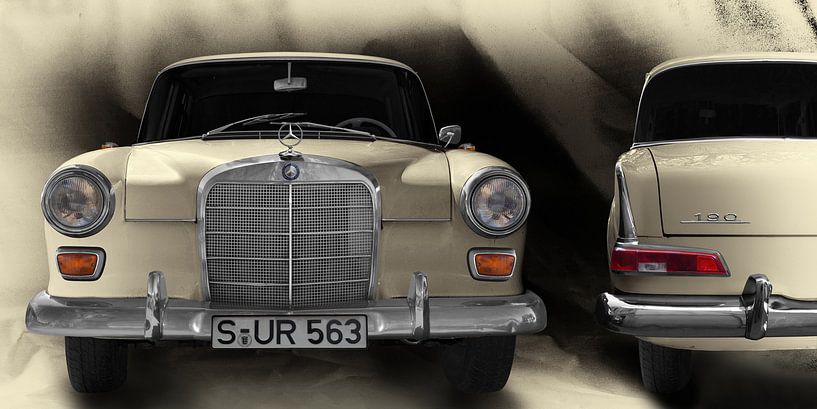 Mercedes-Benz 190 (W 110) by aRi F. Huber