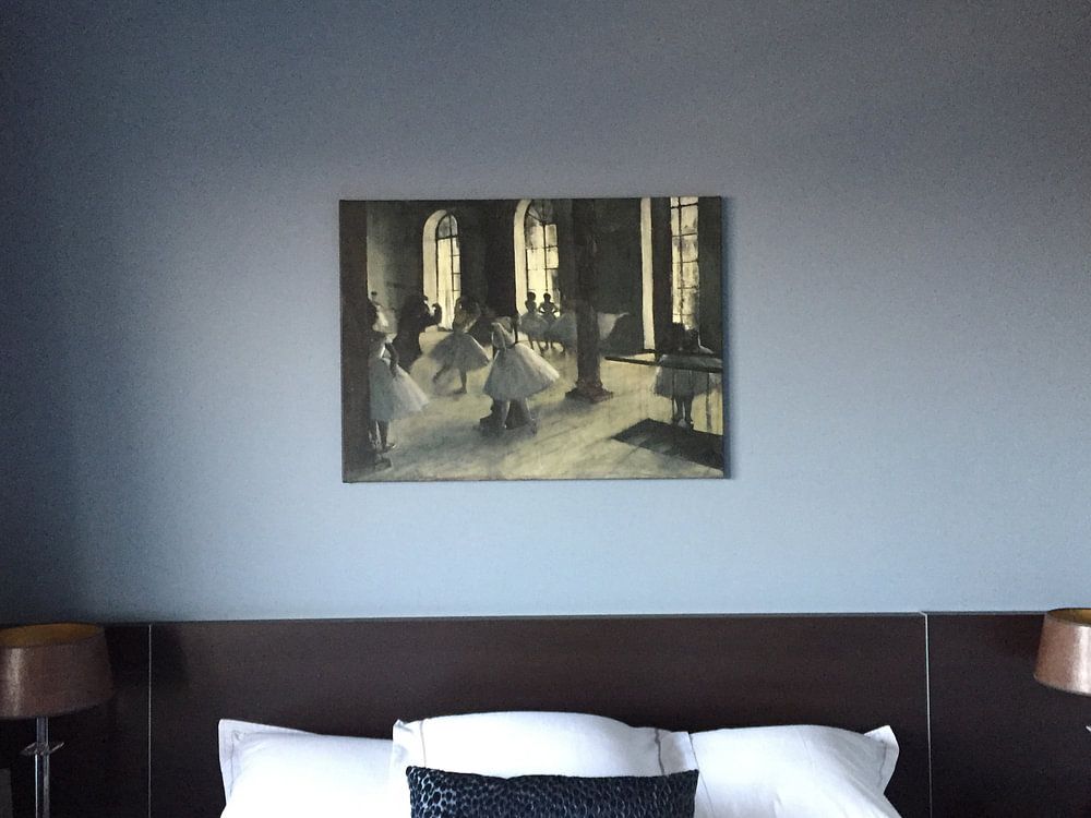 Rehearsal at the Dance Foyer, Edgar Degas 