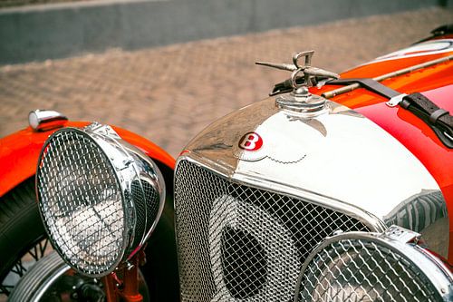 Bentley MKVI Speciale oude N0 1 raceauto voorkant