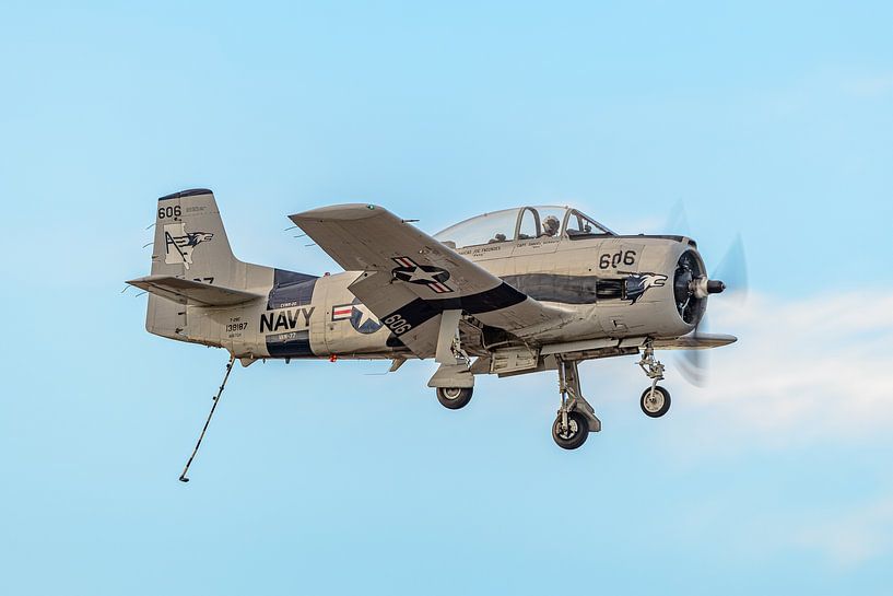 North American T-28C Trojan. by Jaap van den Berg