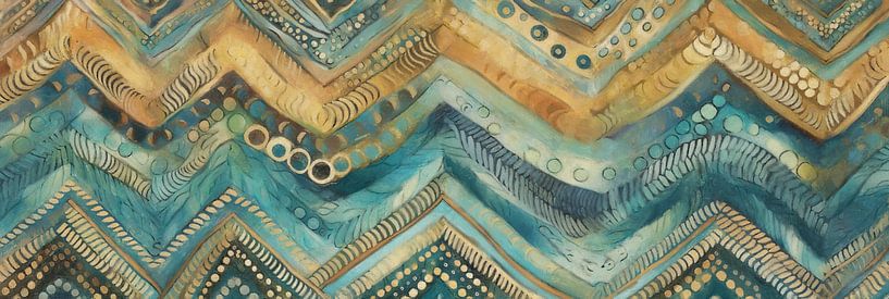Ocean Zigzag by Whale & Sons