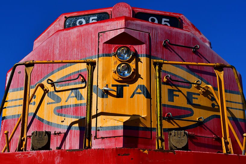 Santa Fe 95 Locomotive by Rob Walburg
