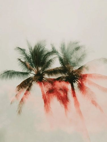Bunte Palmen