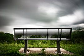 Bench Zoetermeer. Bench stormy weather by Frank Slaghuis