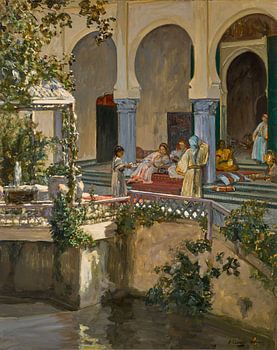 John Lavery, Interieur van een Moorse harem, 1907