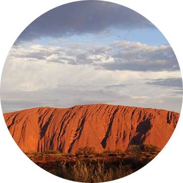 Uluru Australië van Inge Hogenbijl
