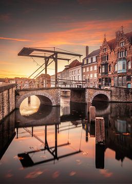 Ter Duinenbridge Bruges by Joris Vanbillemont