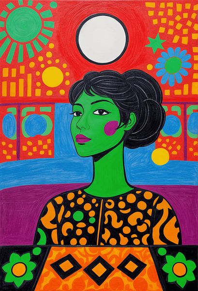Green Jenna by Joeri Kassenaar