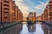 Panorama oude pakhuisbuurt Hamburg van Tilo Grellmann | Photography