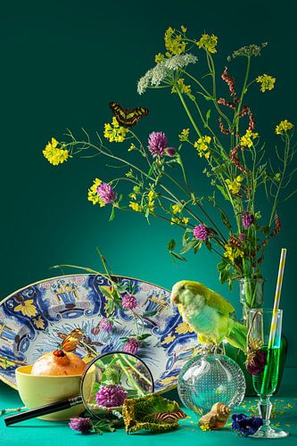 Nature morte "Oiseaux du Paradis II