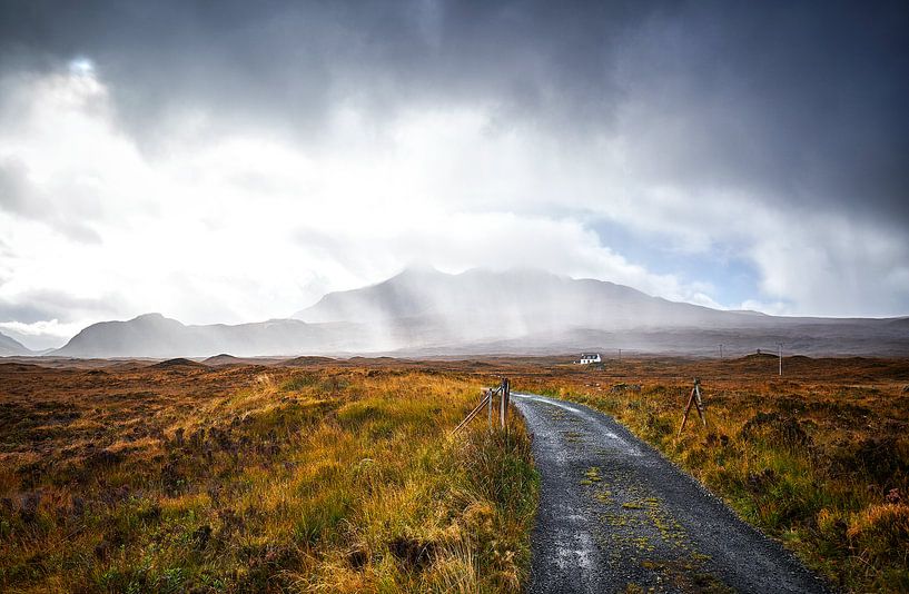 Small cottage in Scotland by Peter de Jong