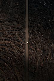Straße Durch Vulkanische Weite von Dave Adriaanse - Photography
