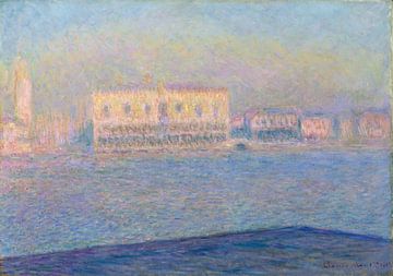 Der Dogenpalast gesehen von San Giorgio Maggiore, Claude Monet