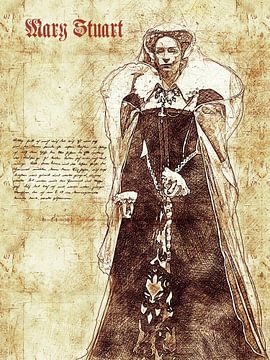 Mary Stuart van Printed Artings