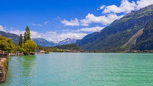 Vue sur le lac Brienzersee, Suisse