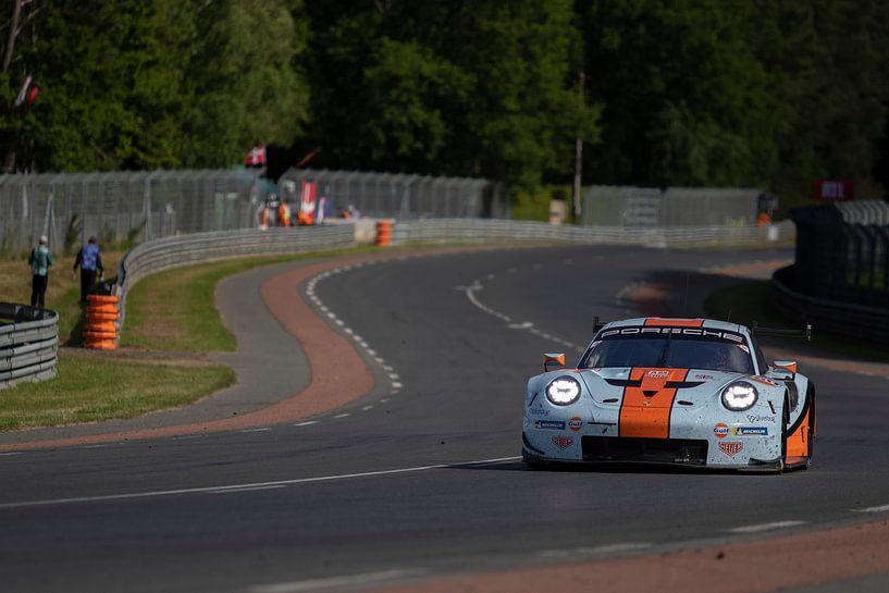 Gulf Racing UK Porsche 911 RSR, 24 Stunden von Le Mans 2019 von Rick Kiewiet