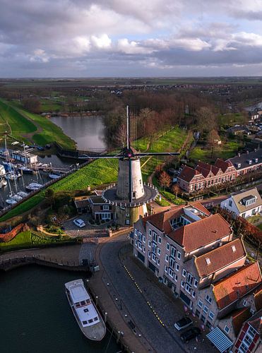 Molen aan de Haven van Willemstad