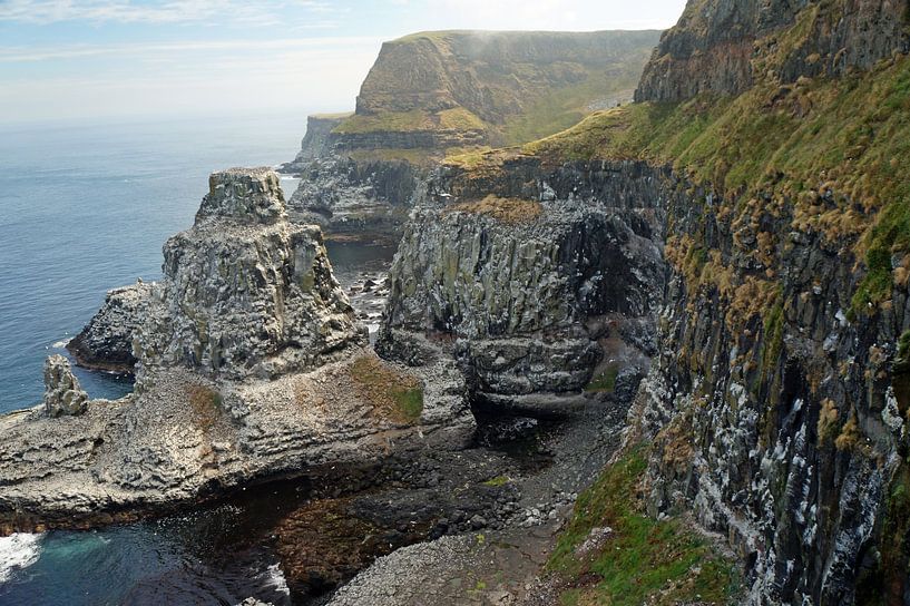 Klippen der Insel Rathlin in Nordirland von Babetts Bildergalerie