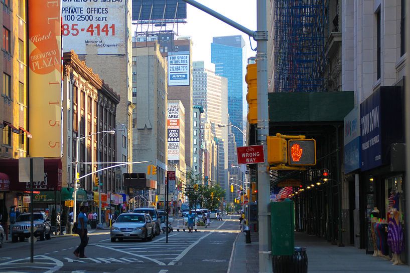 Street Scene Manhatten by Jeroen Meeuwsen